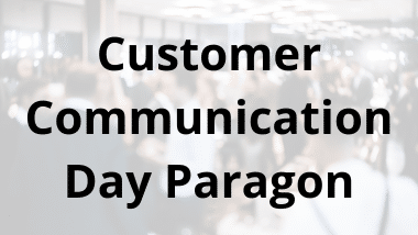 Logo: Customer Communication Day Paragon