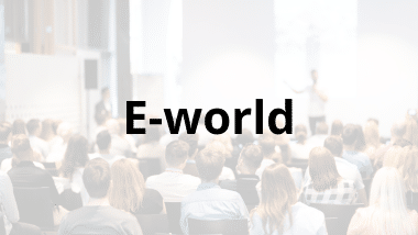 Logo: E-world